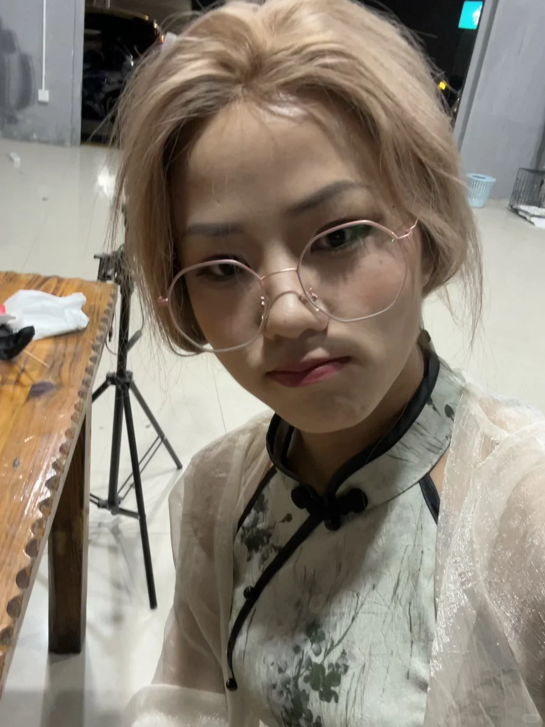 闺蜜说显老……