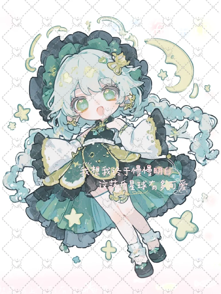 颂设：月夜天使（Q版）