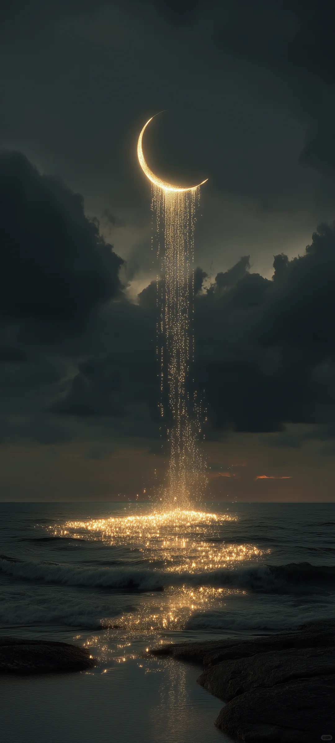 wallpaper|治愈系新月之辉