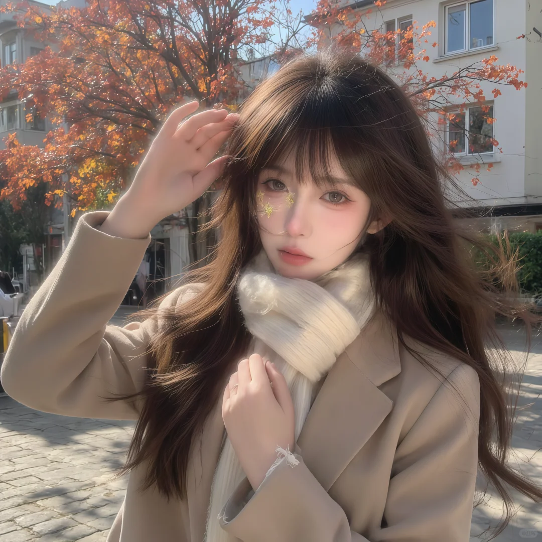 WeChat秋日氛围感女生头像！