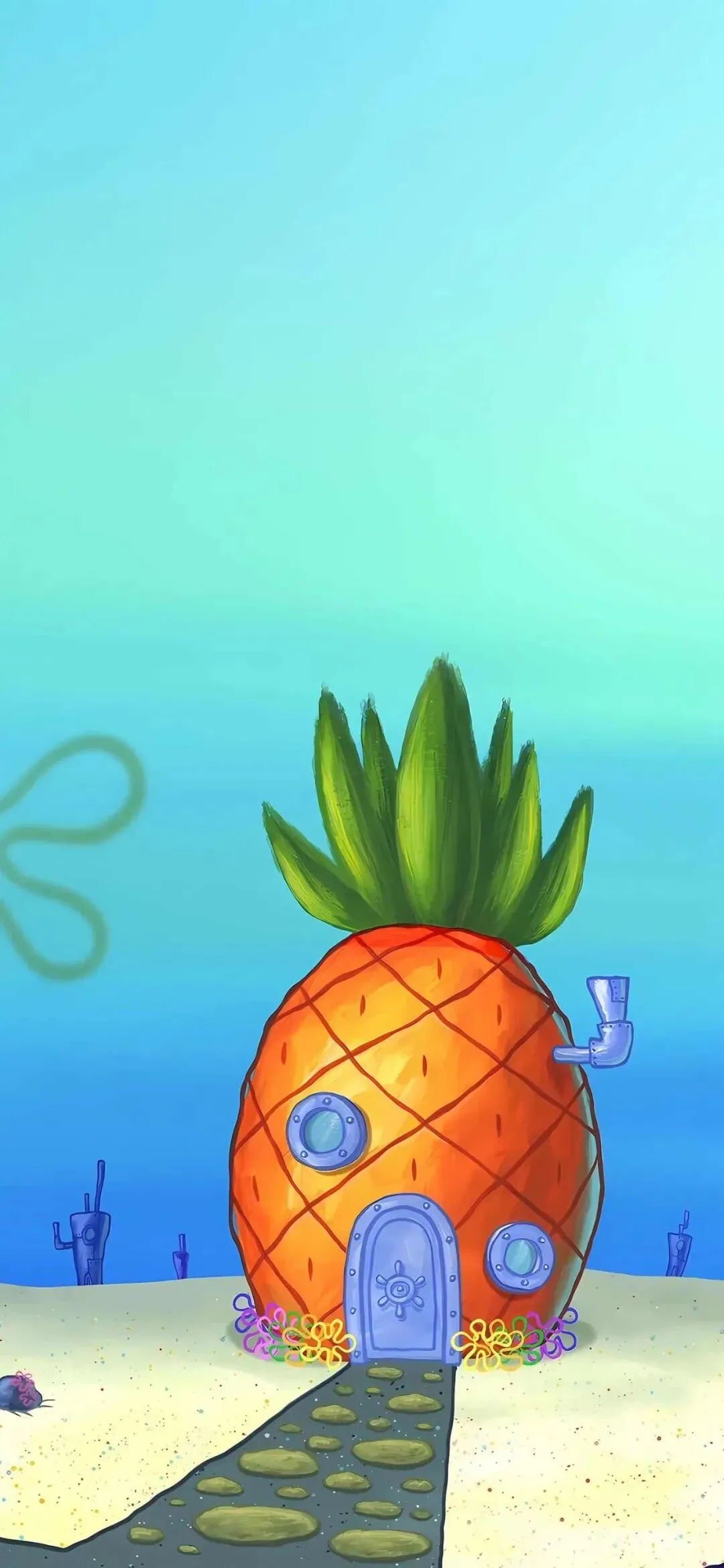 十八张快乐比奇堡之海绵宝宝手机壁纸