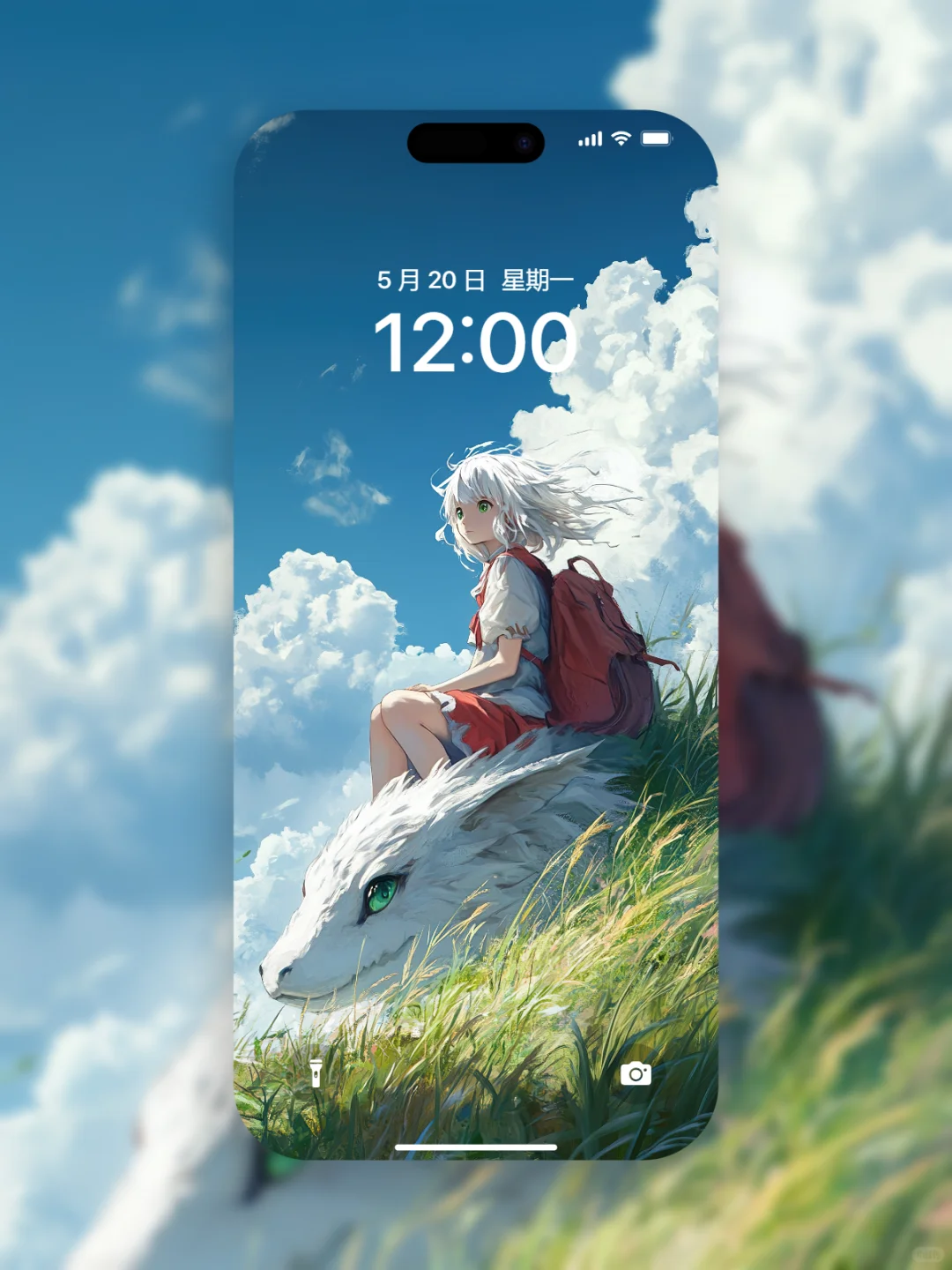 iOS深景手机壁纸 今天整点可爱的史迪仔仔