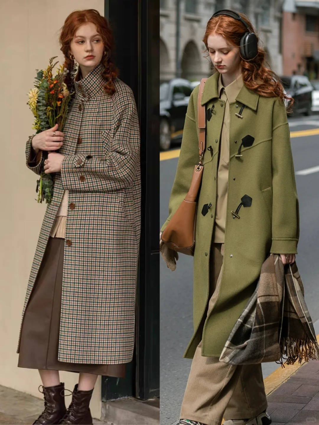 “🍁秋意渐浓”法式复古电影感穿搭｜MELLIIY