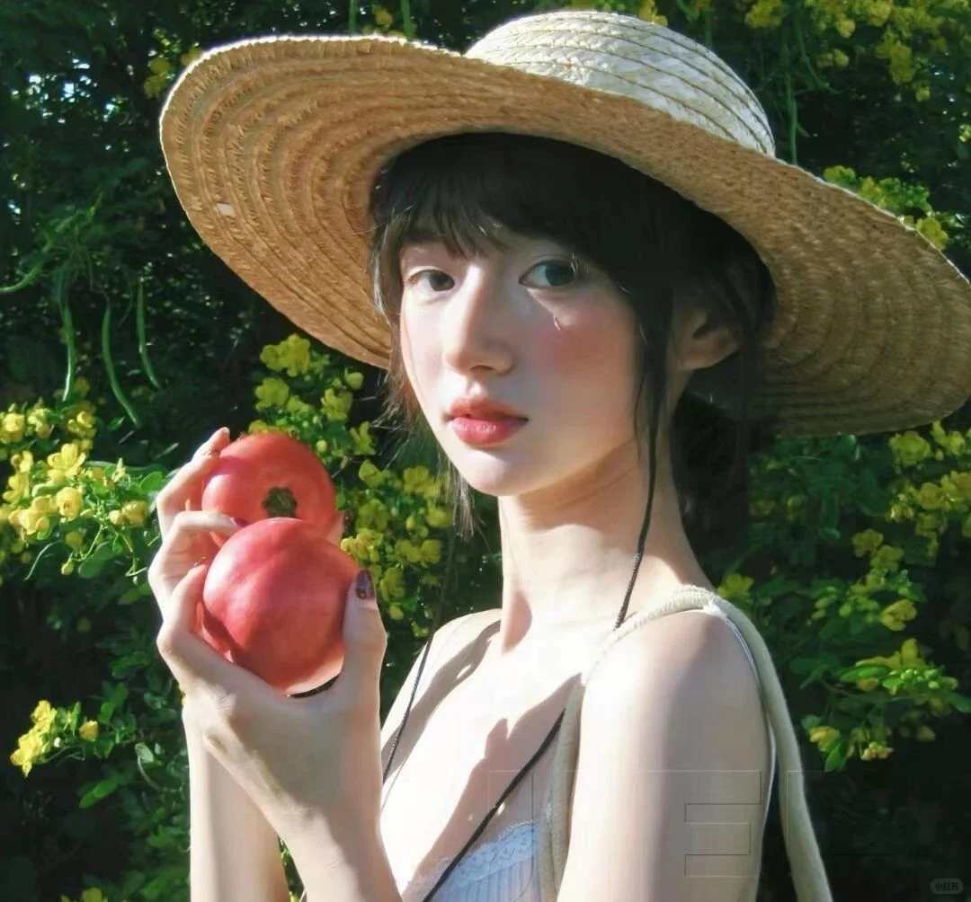 WeChat氛围感女头+背景