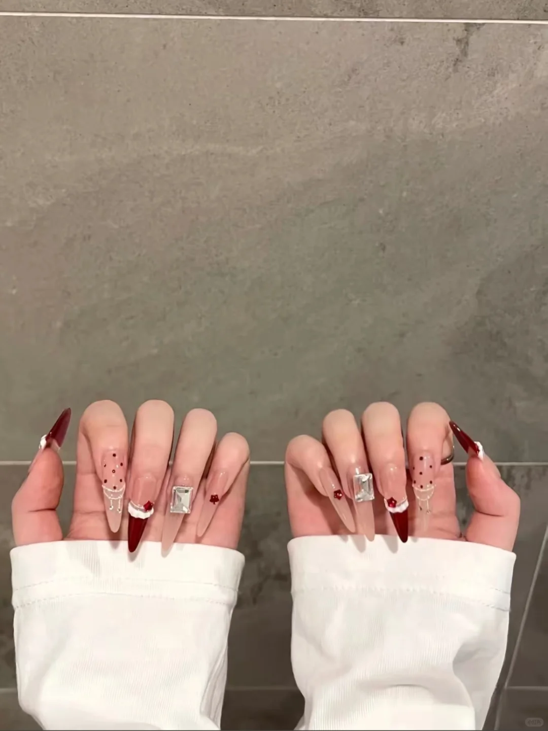 蛇蝎美人才做的美甲！