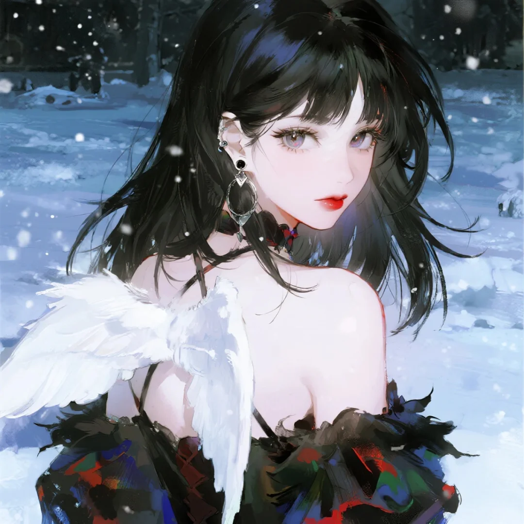 【女生头像】万圣节超美天使装！