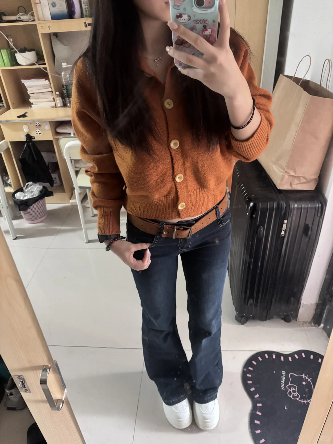 160/94女大学生日常穿搭分享附加🔗