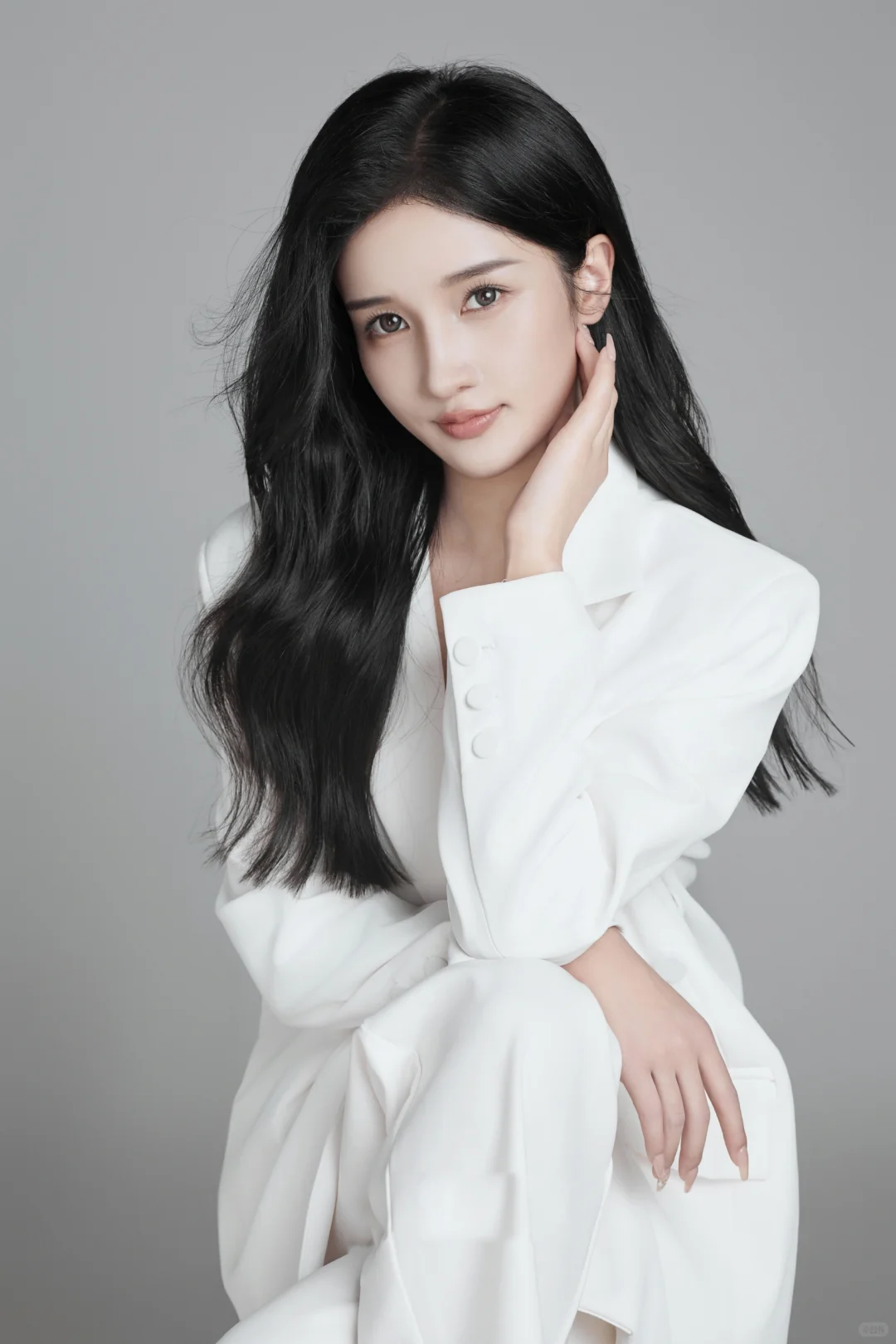 这组简约随性的形象照/拿捏职场✅