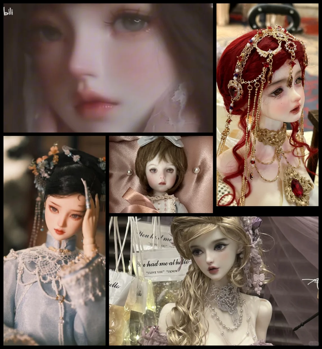 那些洋娃娃般的美人