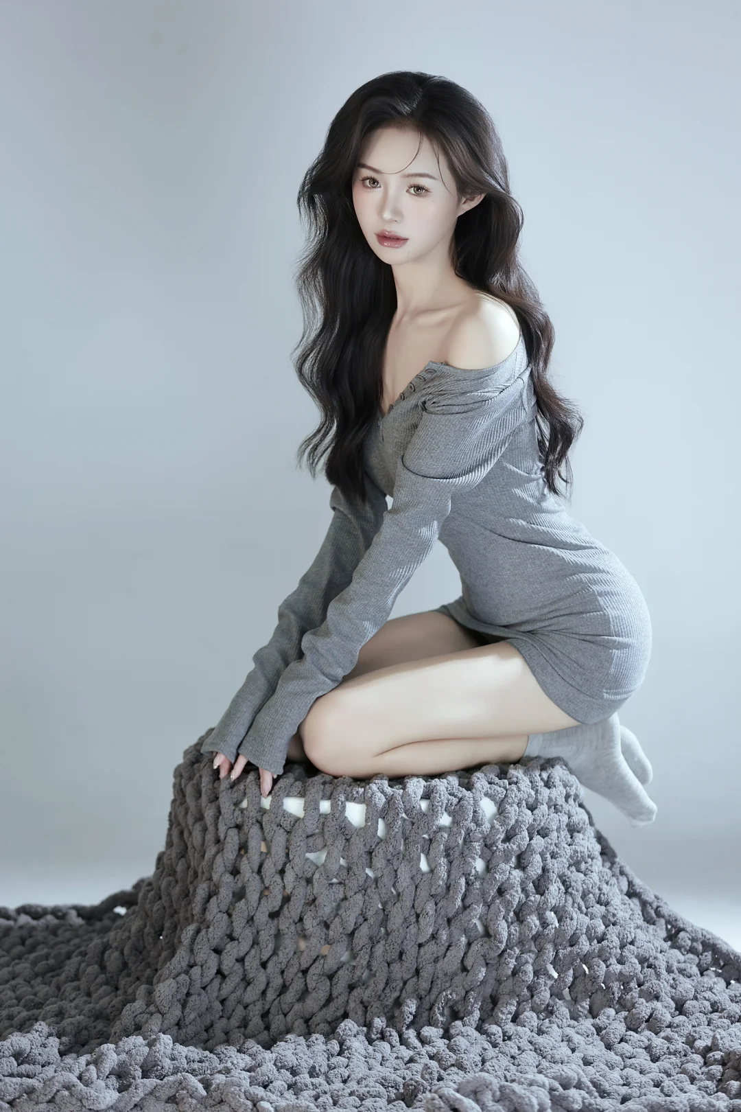 纯欲感拉满✨ 我的极简私房写真太绝了