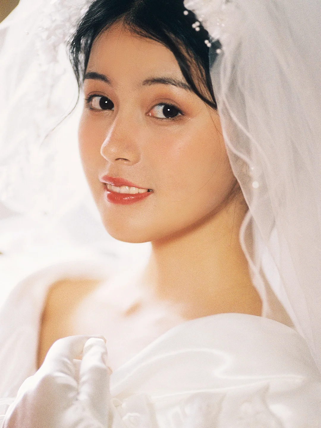 女生一定要拍一次的单人婚纱照 |复古婚纱