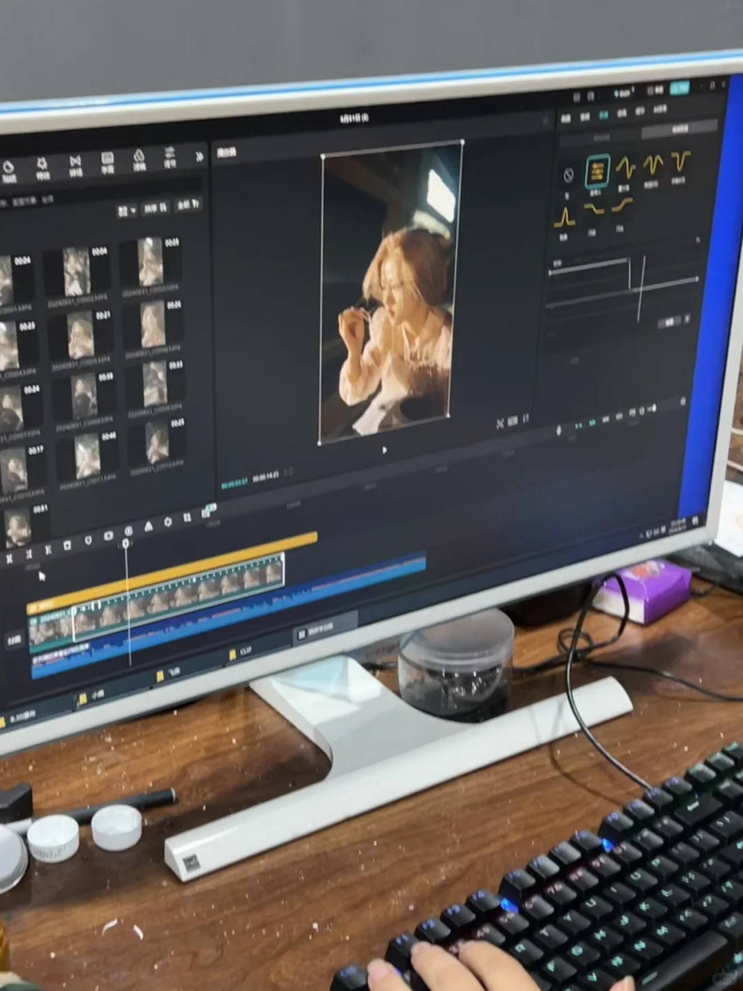 闺蜜说显老……