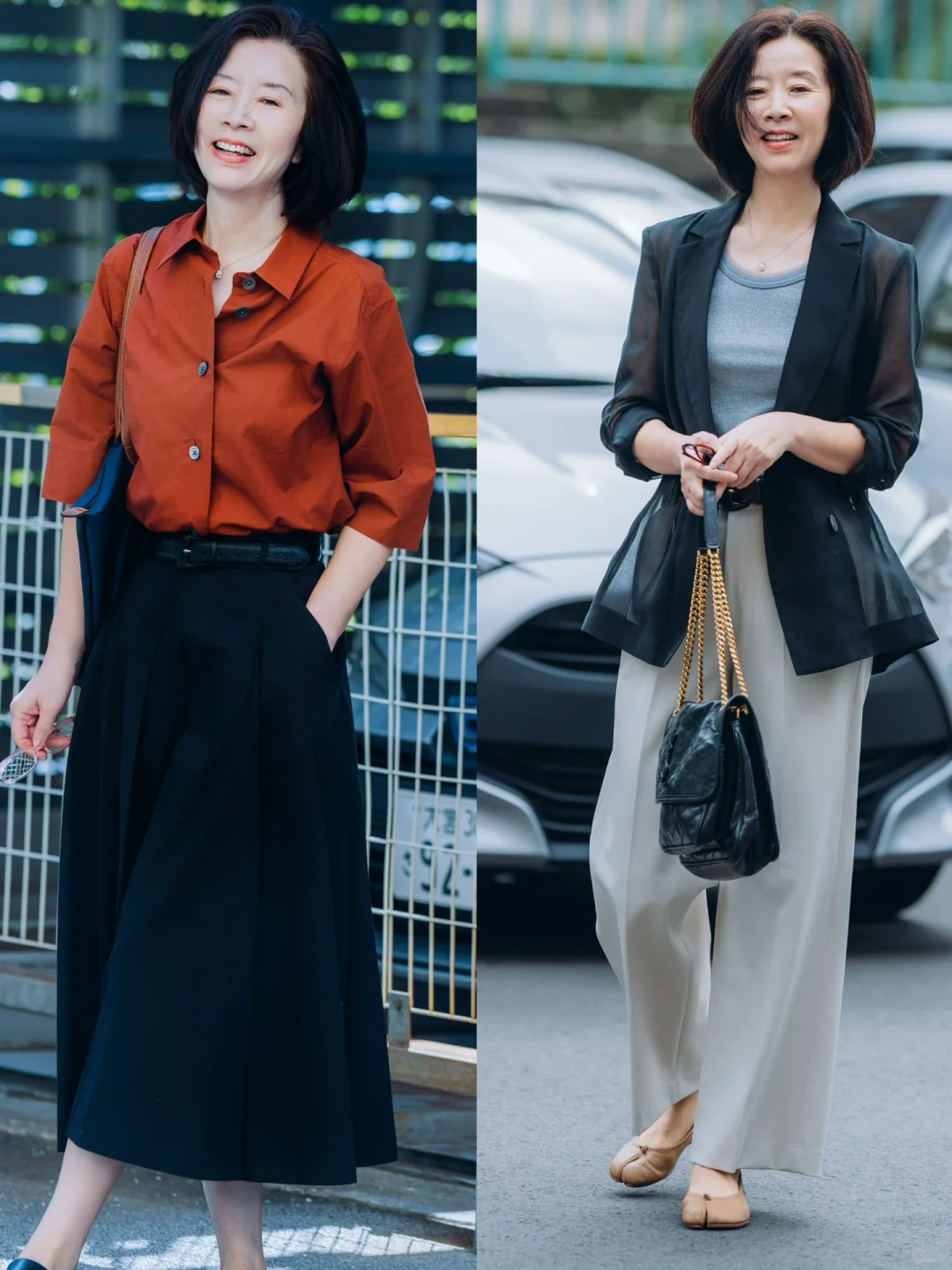 50套中年极简穿搭～