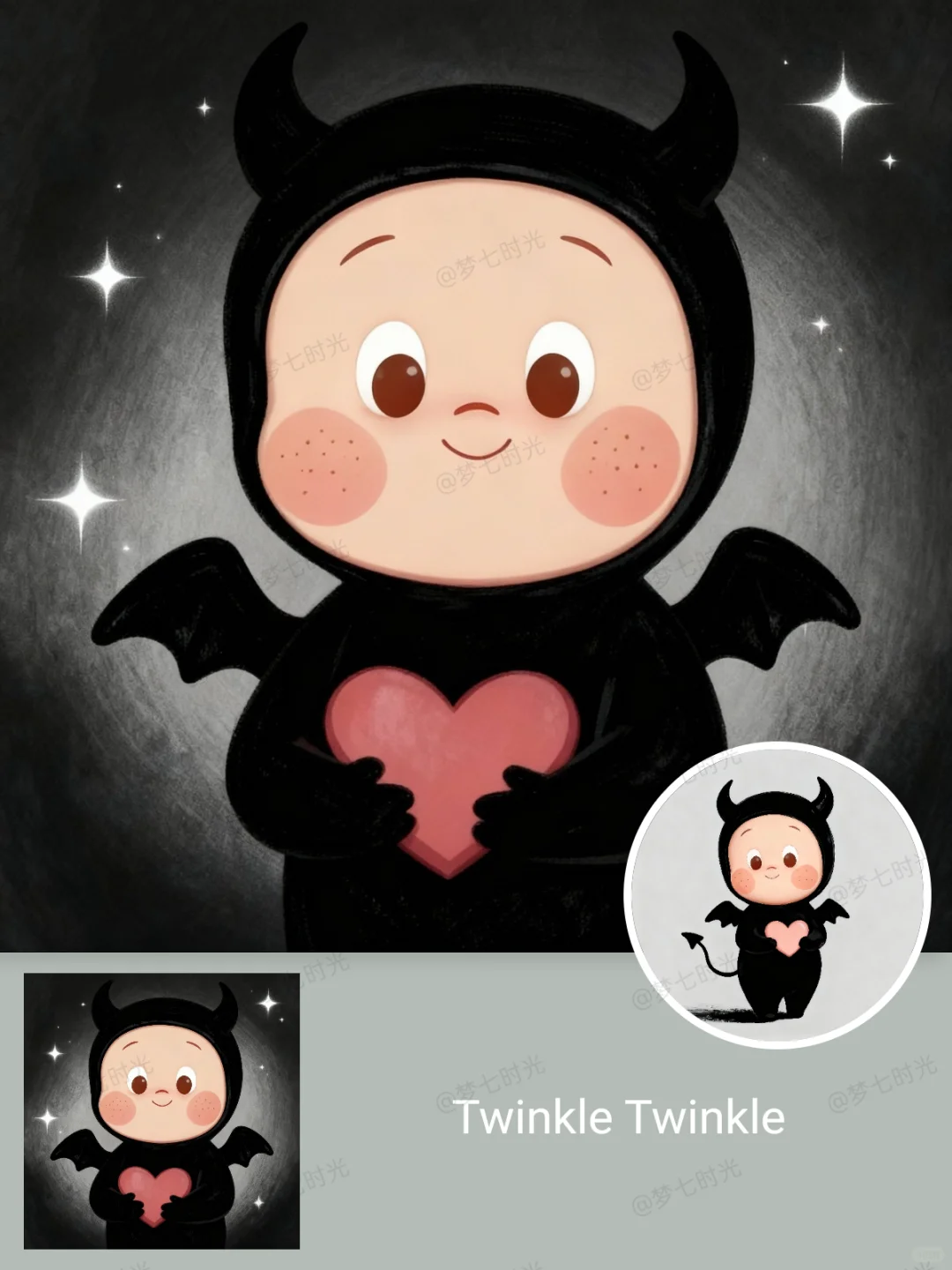 手机壁纸|Twinkle·快乐小恶魔😈＃112
