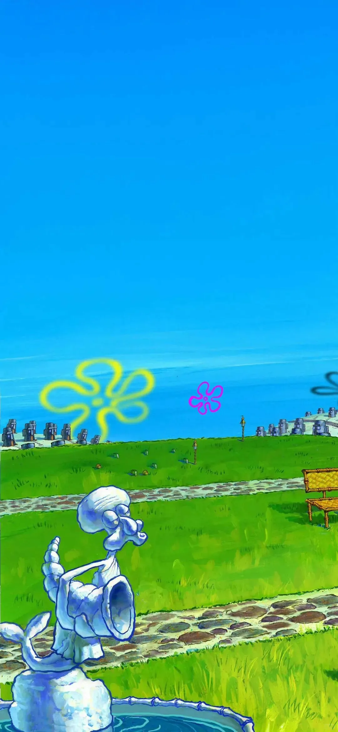 十八张快乐比奇堡之海绵宝宝手机壁纸