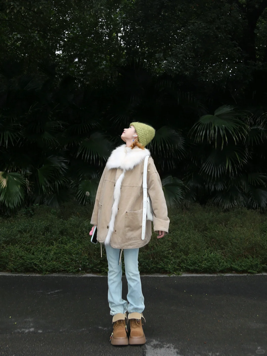 真没p腿！！这件入冬保暖战袍未免泰显瘦了点