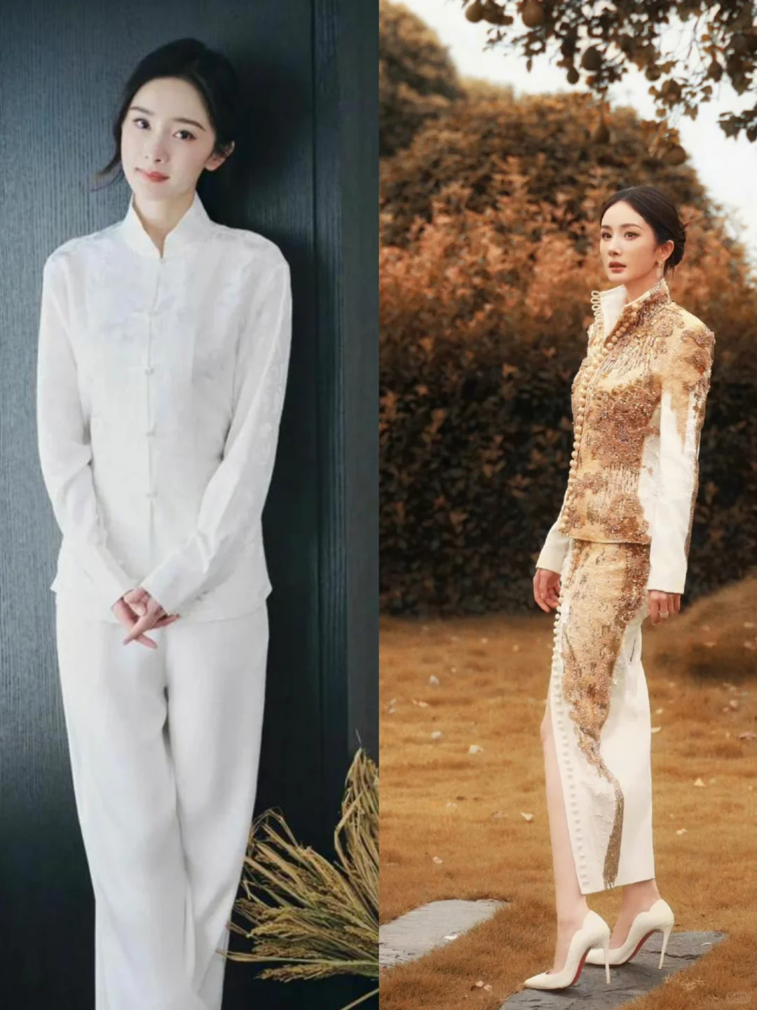 中年少女慵懒女神风学杨幂穿搭