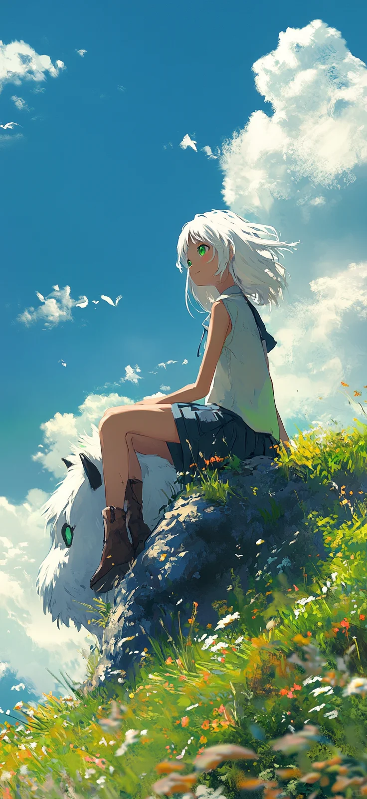 iOS深景手机壁纸 今天整点可爱的史迪仔仔