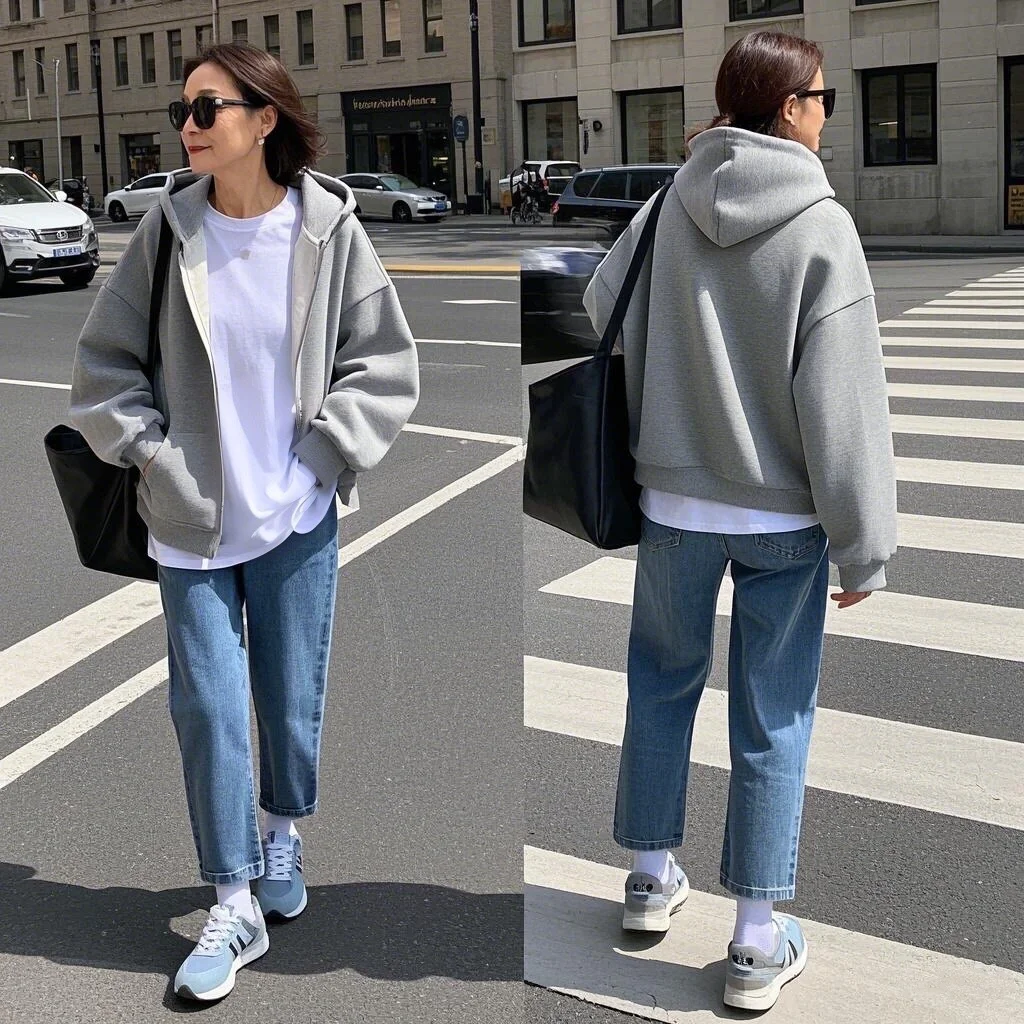 50+姐姐清冷感狙击！穿出无龄感知识分子风