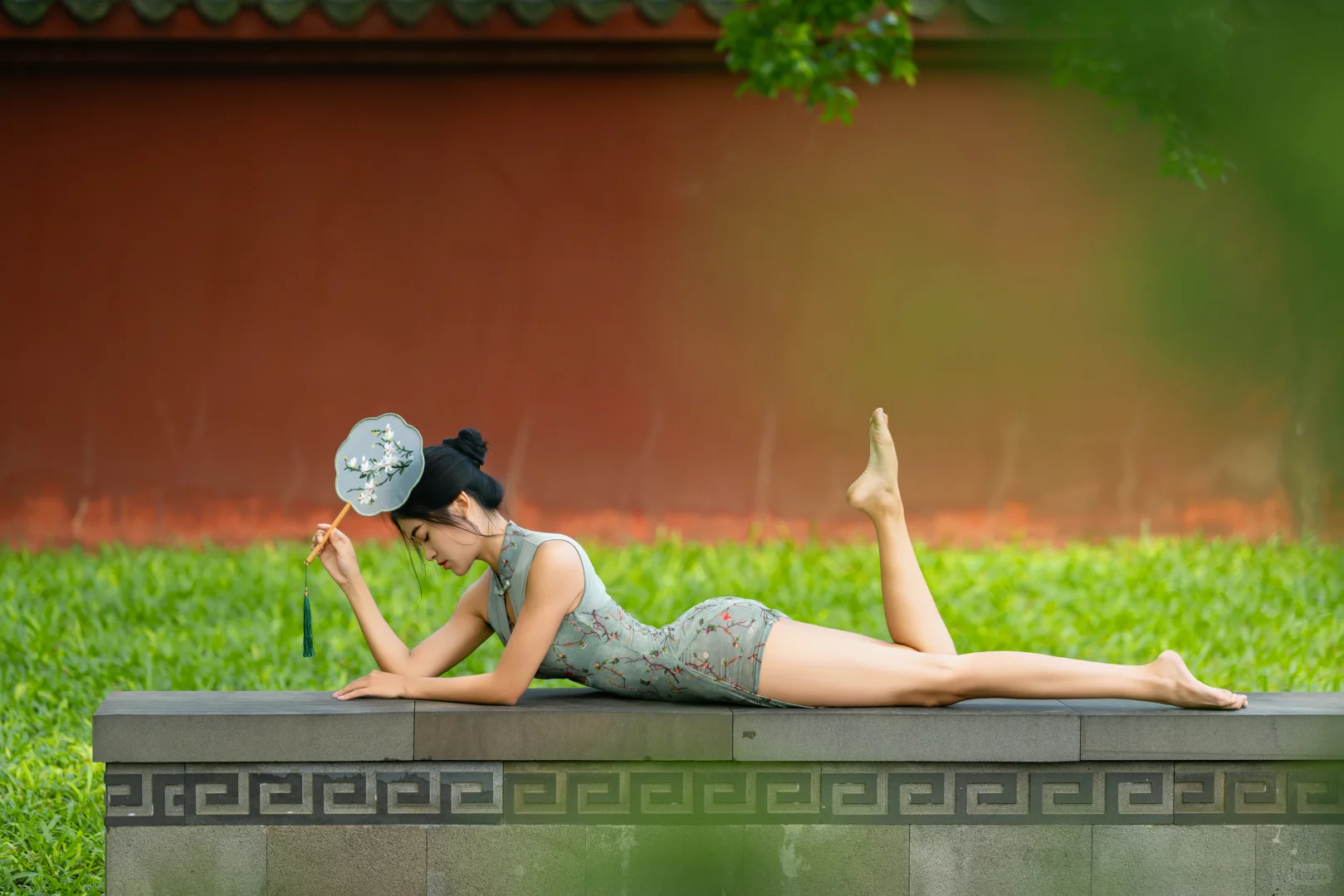 这组中式写真的造型难度有点大哦