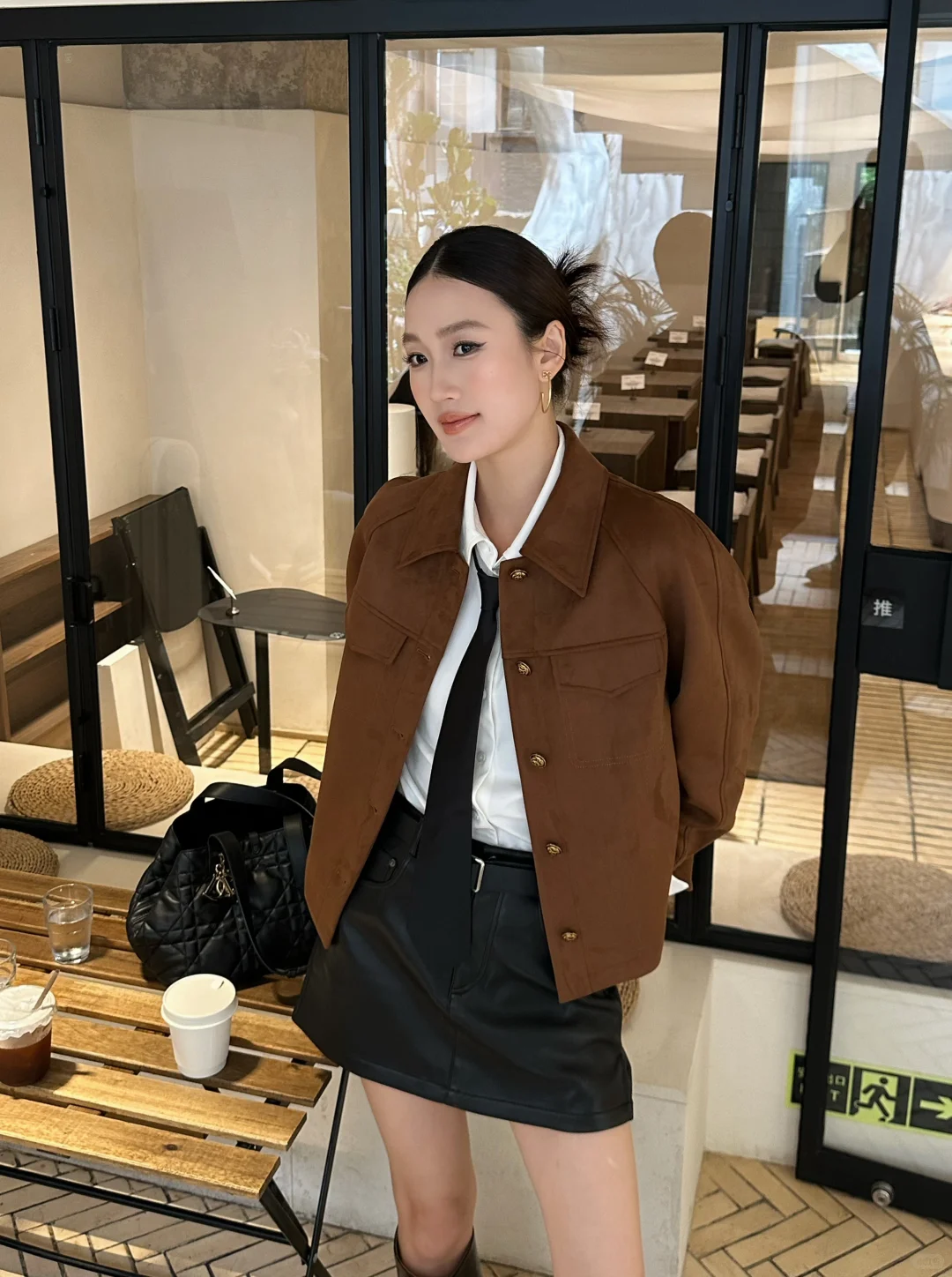 Autumn Outfit｜秋日复古通勤🍁