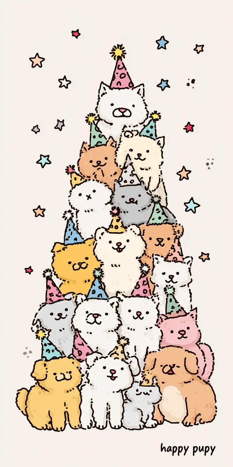 iOS深景手机壁纸 今天整点可爱的史迪仔仔