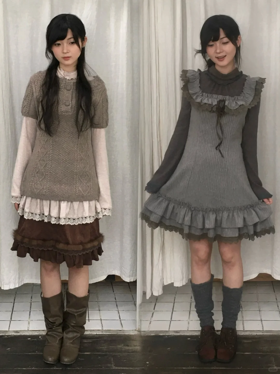 古早味日韩系森女风：复古·甜美·温柔