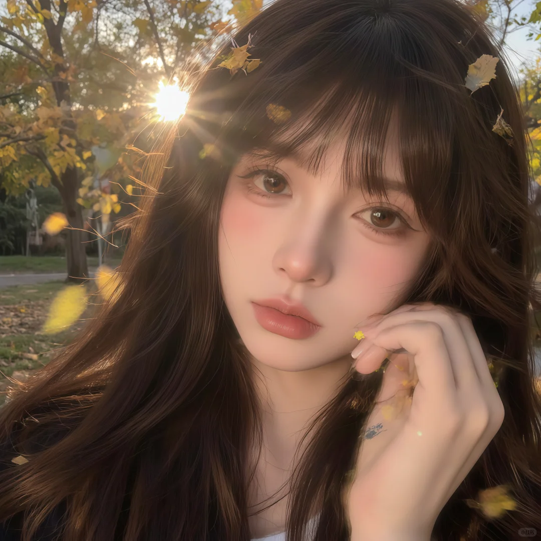 WeChat秋日氛围感女生头像！