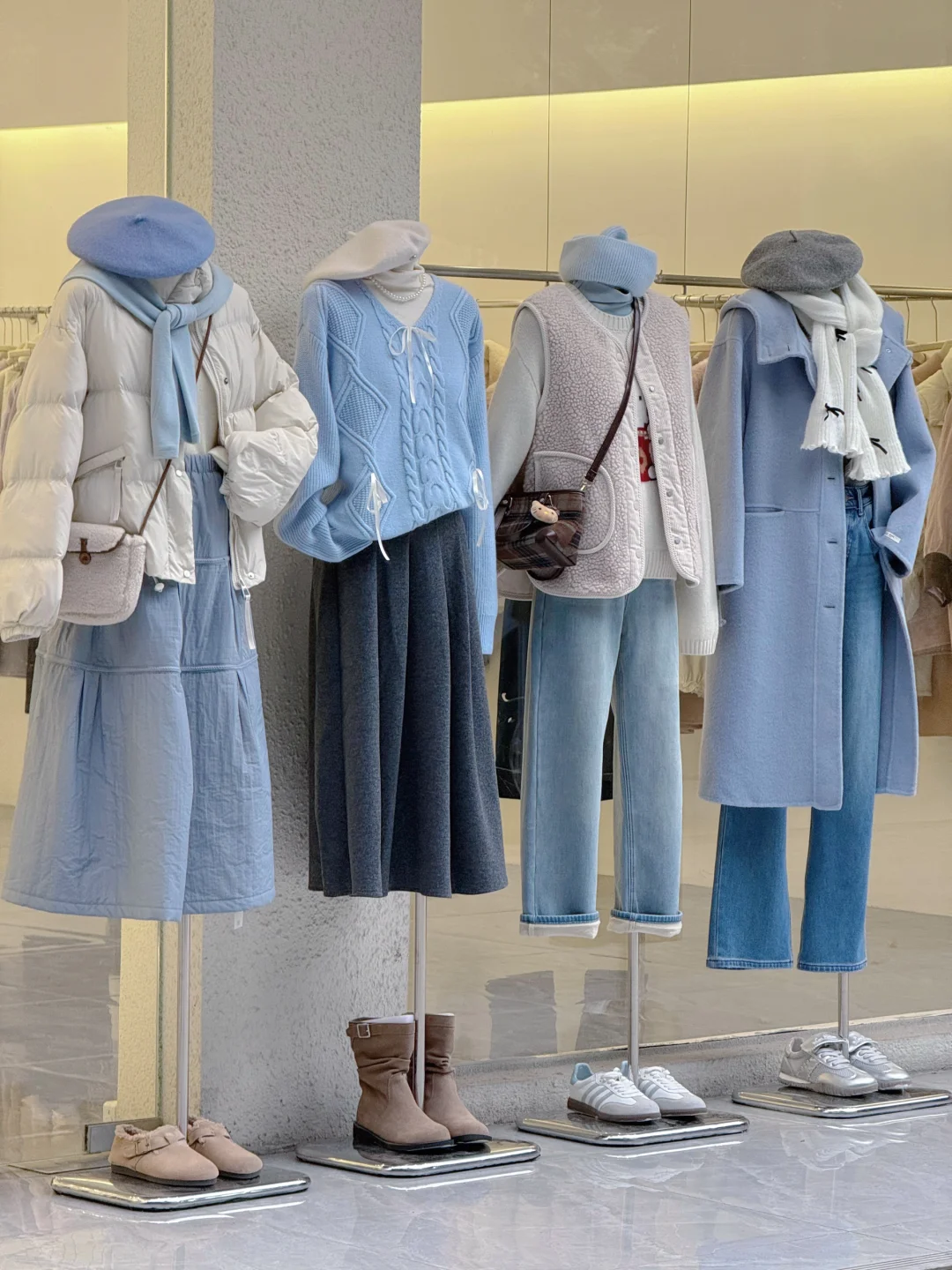 48套❗️冬季韩女氛围感穿搭🇰🇷每一套都好爱