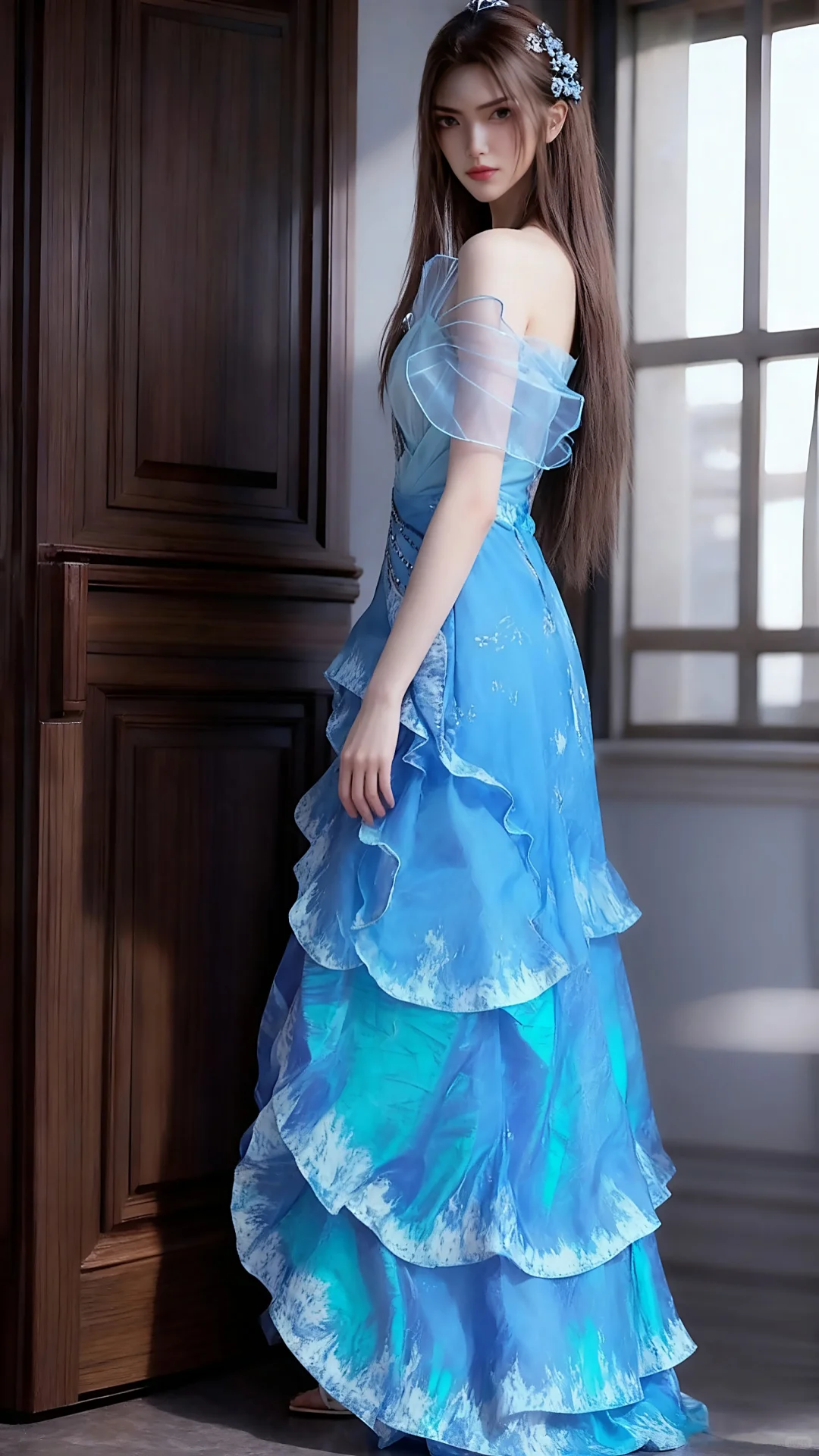 国漫女神穿上现代装方清雪