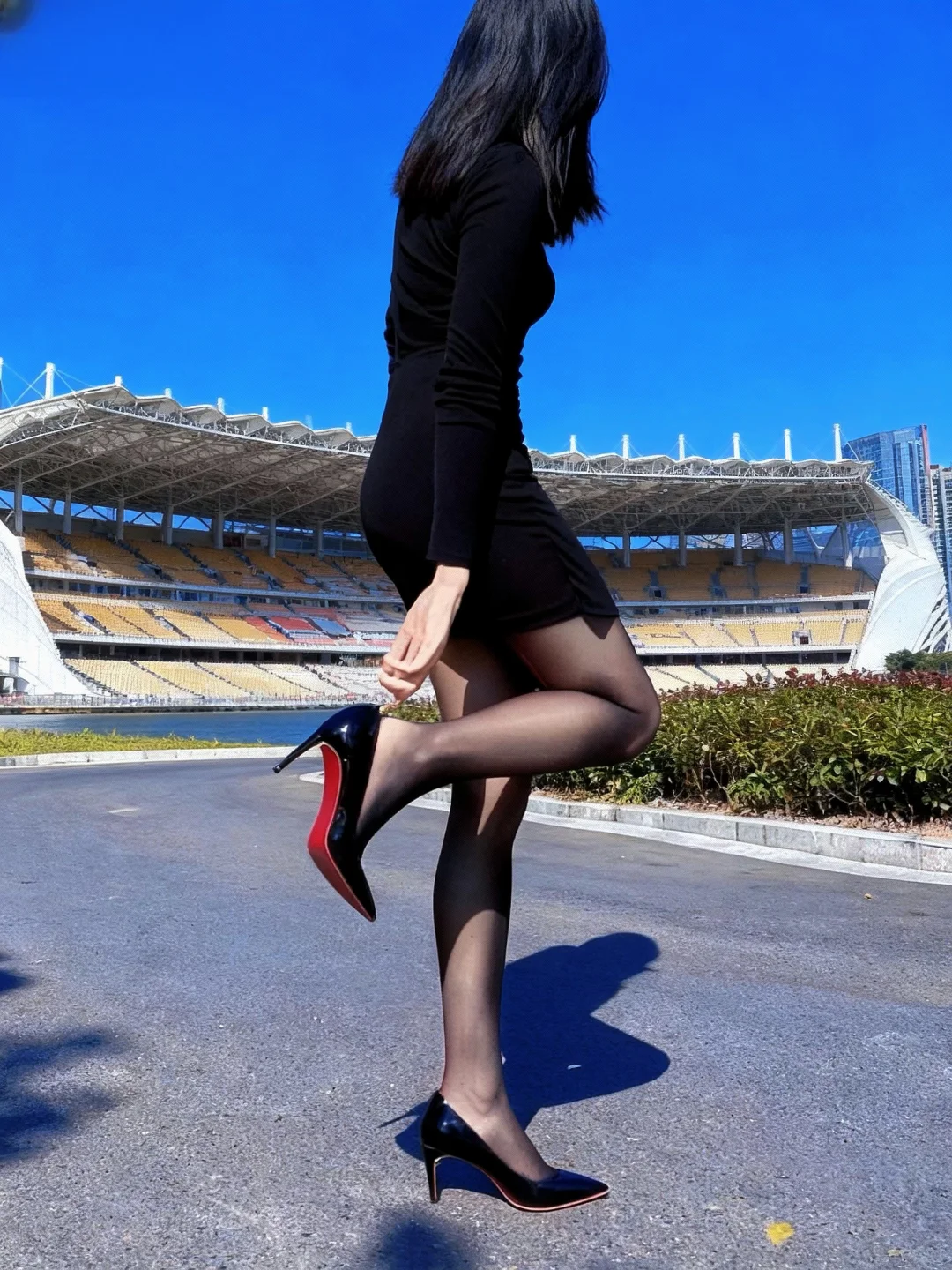 穿丝365天挑战~第九天、包臀裙穿搭