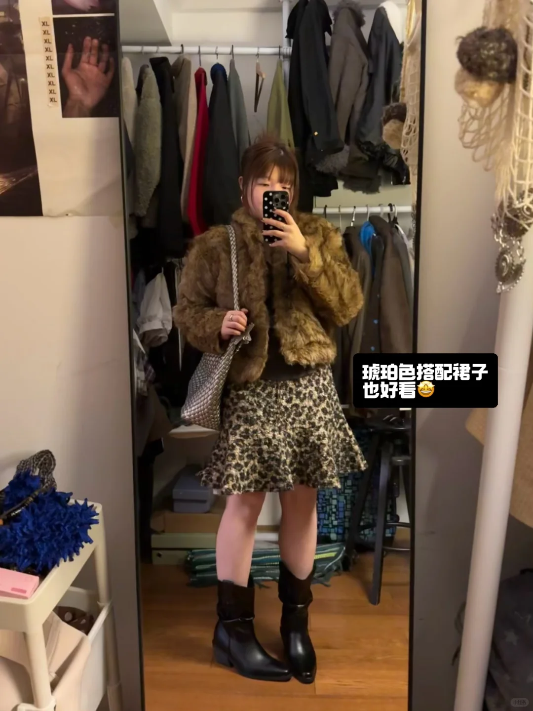 158 120斤 微胖苹果型 毛绒外套试穿篇🪶⋆⁺₊