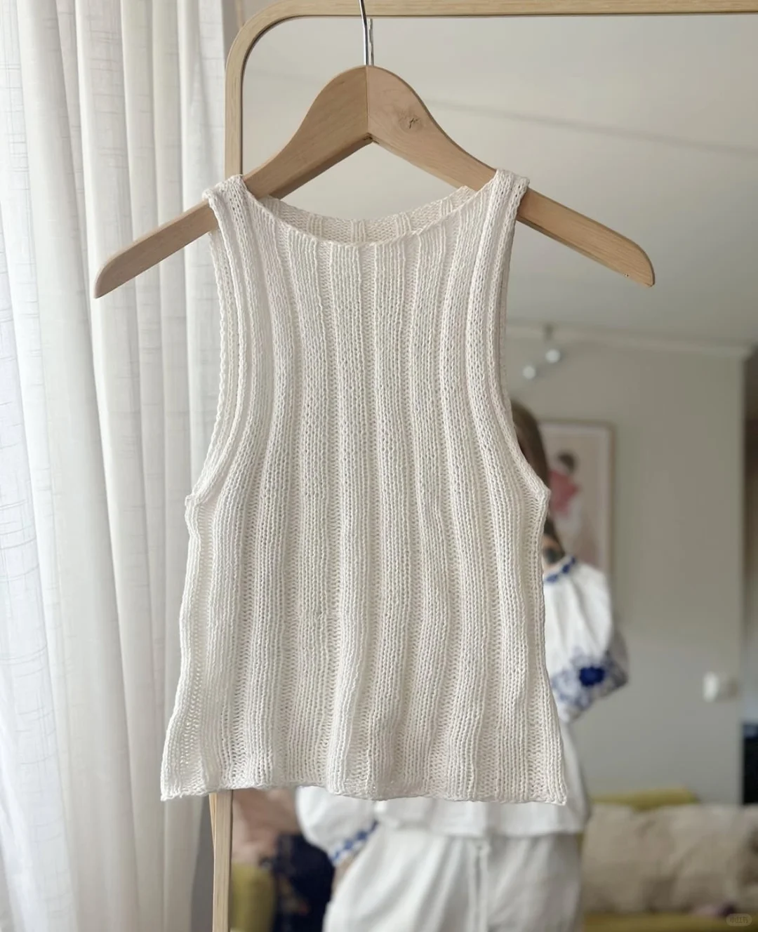 夏天怎能没有背心，背心怎能没有坑条｜附教程