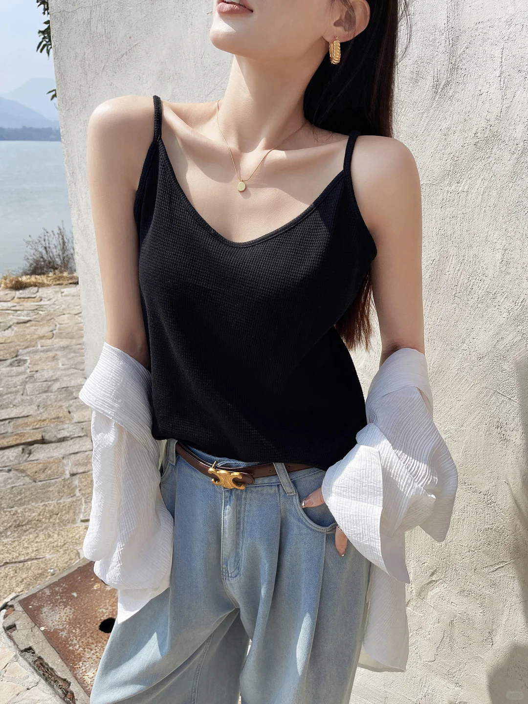 吊带内衣拍摄🎬、简约吊带拍摄