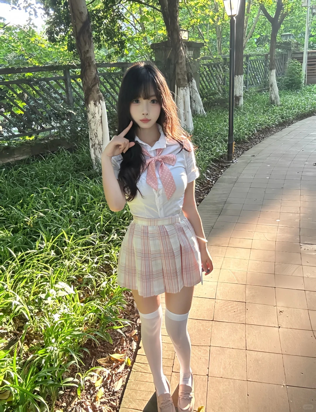 Jk就是很适合公园！