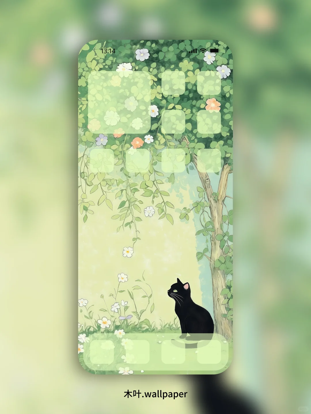 小黑猫的喇叭花｜M122