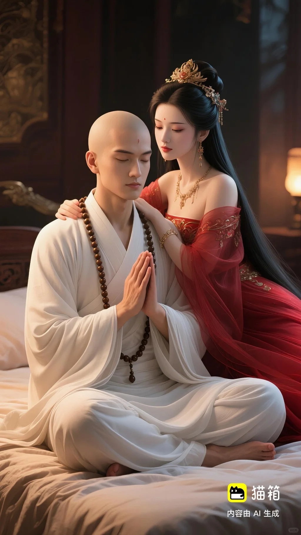 高冷禁欲圣佛vs 倾国倾城公主