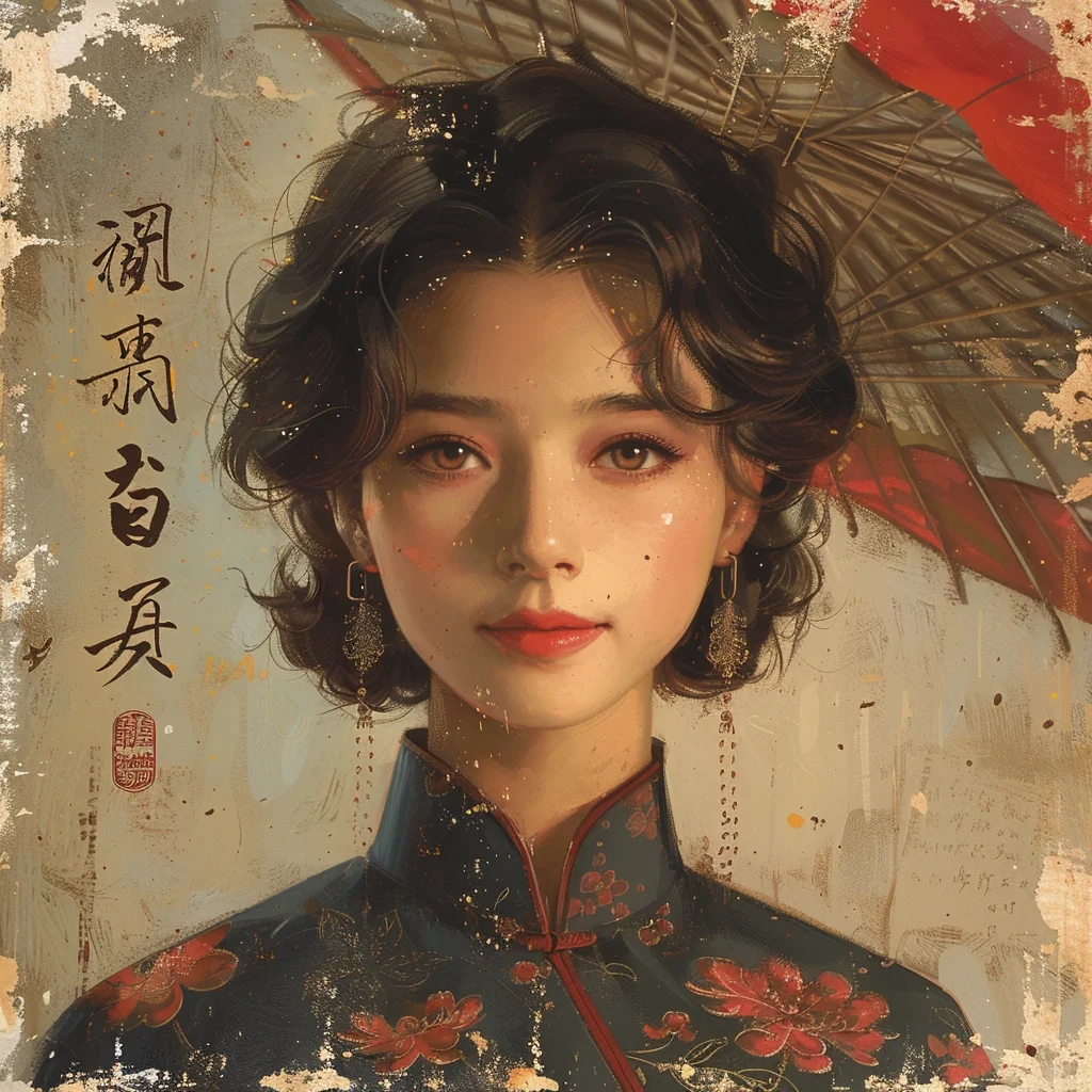 复古挂历美人｜大家觉得第几张比较好看呢