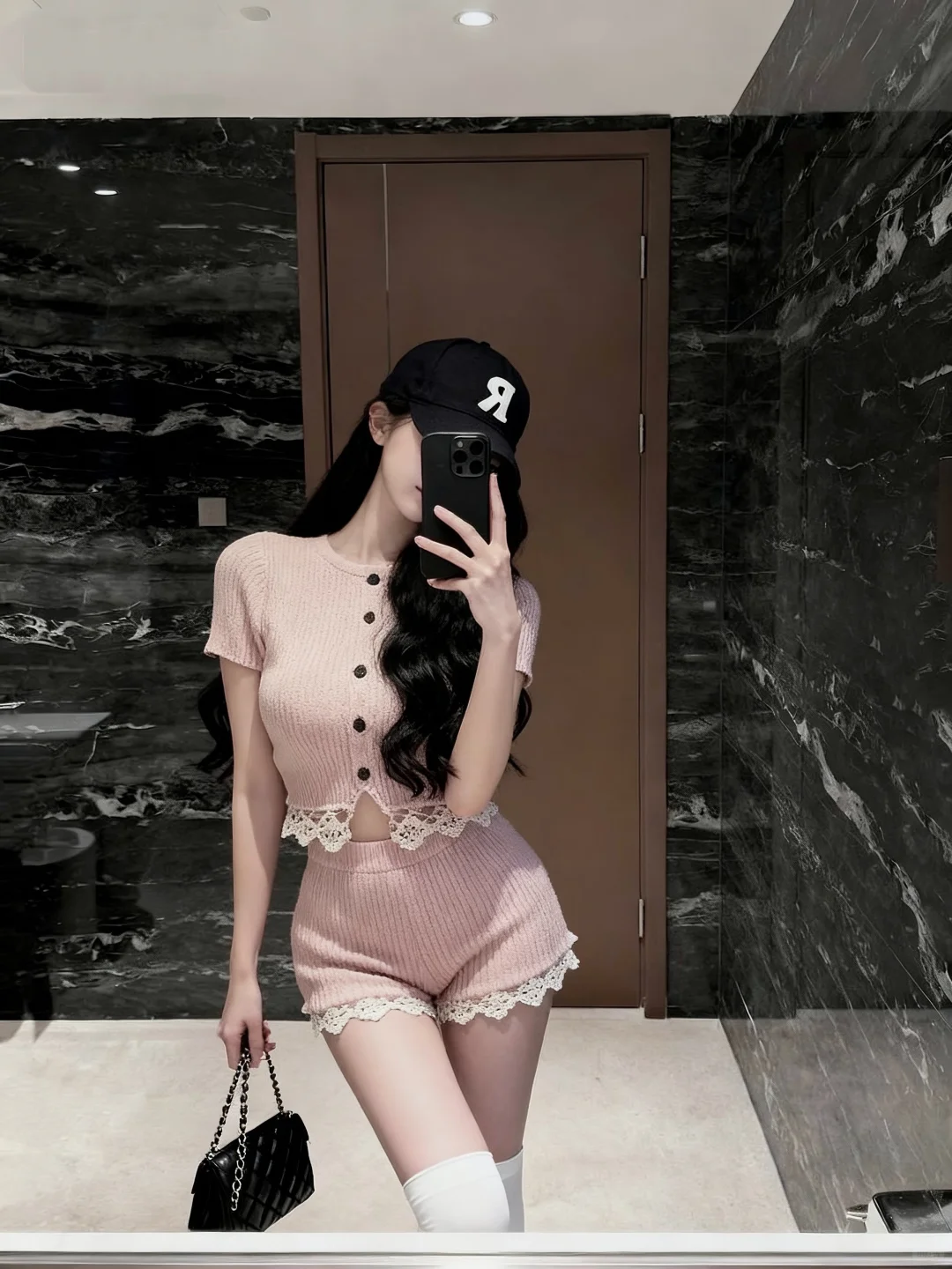 158 80｜浅粉系内搭！太纯欲了吧！