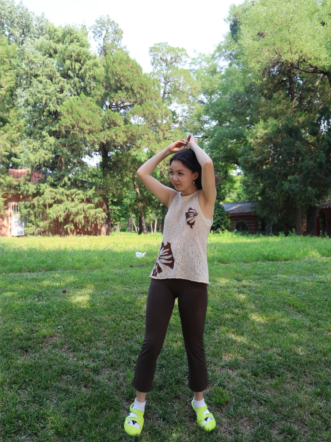 朋友说原来我是自然女🌳