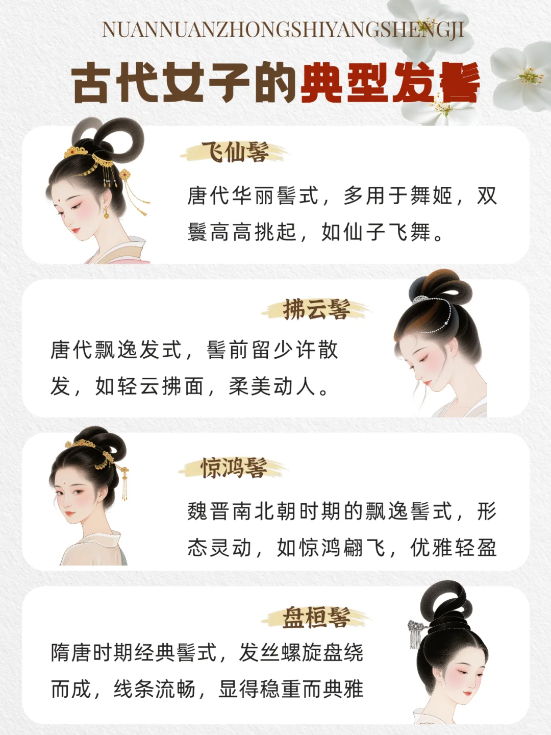 古代女子发型图鉴