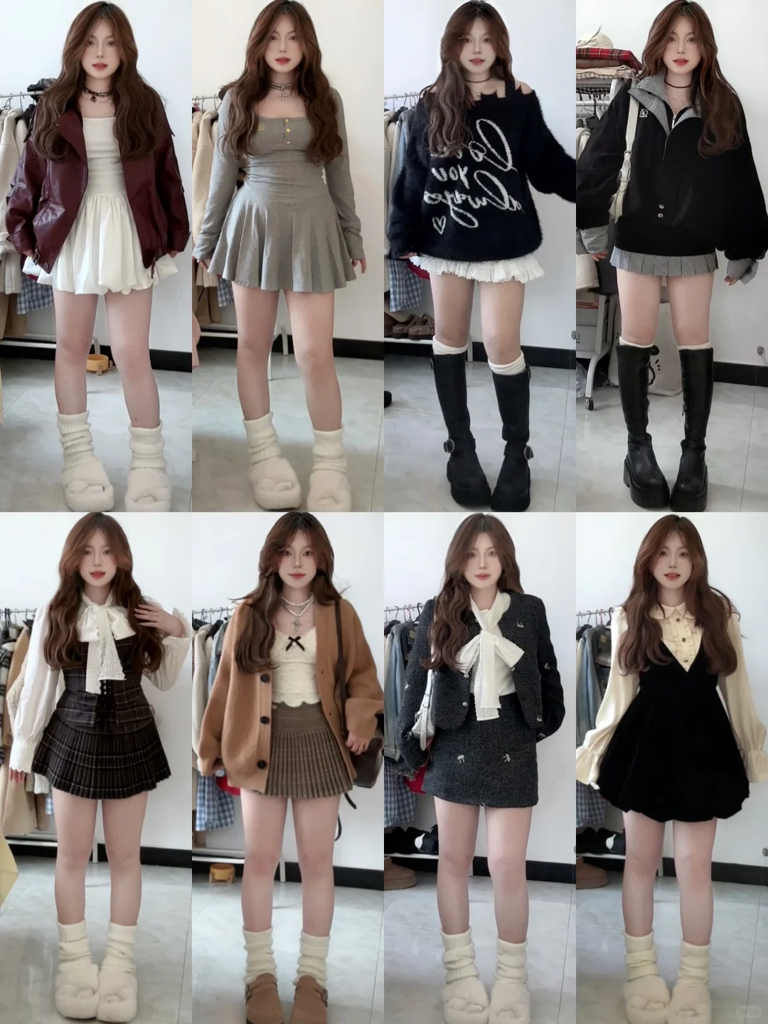 4️⃣0️⃣套 小个子微胖女生早秋穿搭