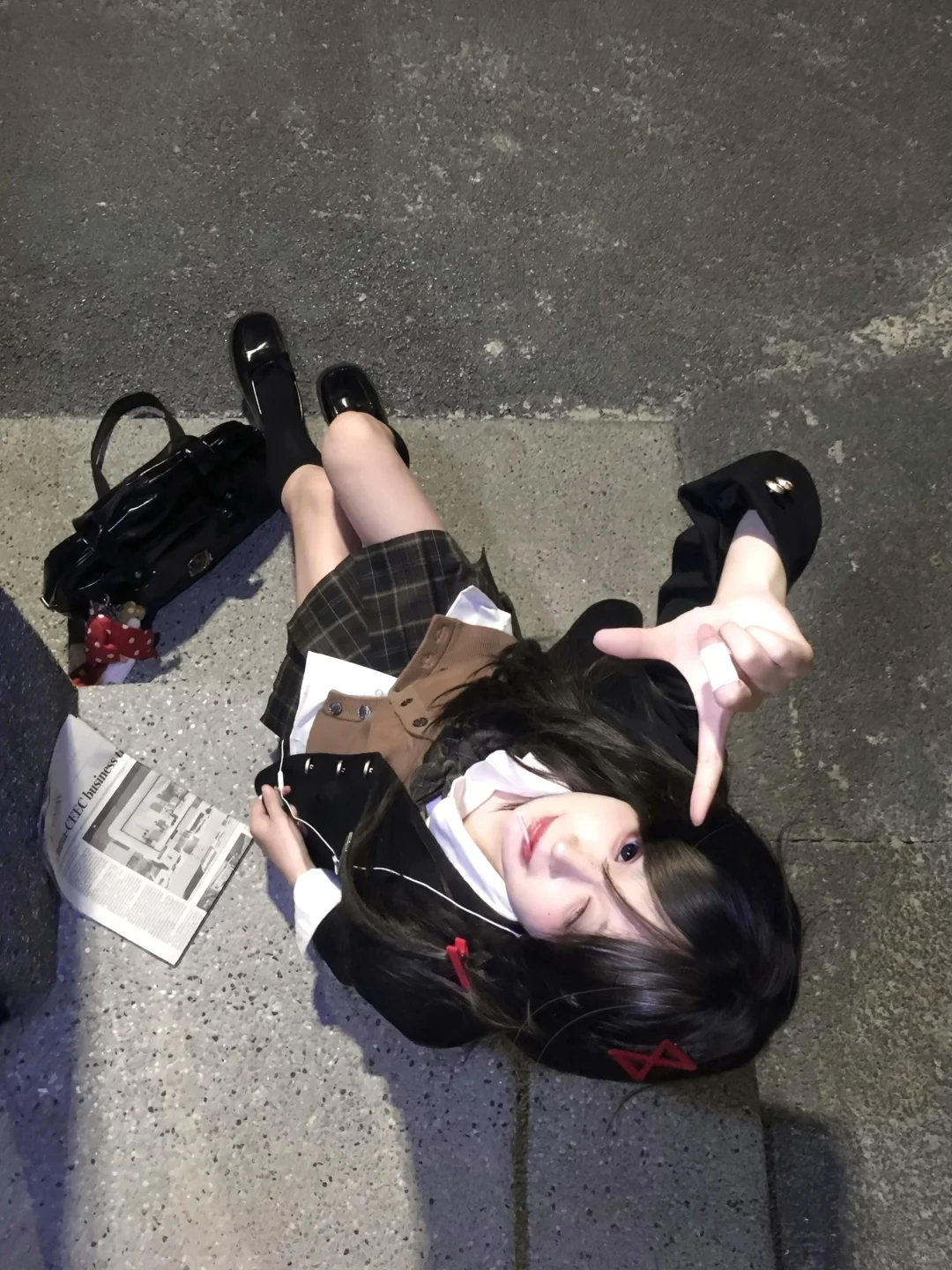 “可以摸摸你吗…”