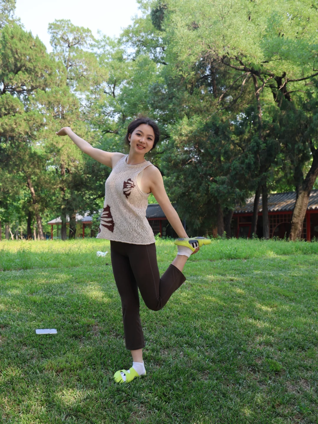 朋友说原来我是自然女🌳