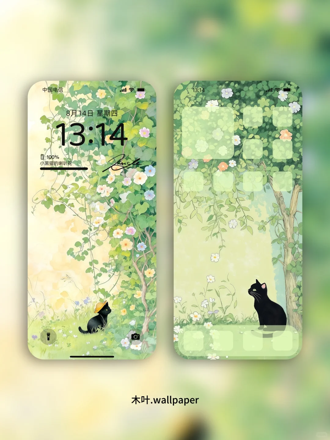 小黑猫的喇叭花｜M122