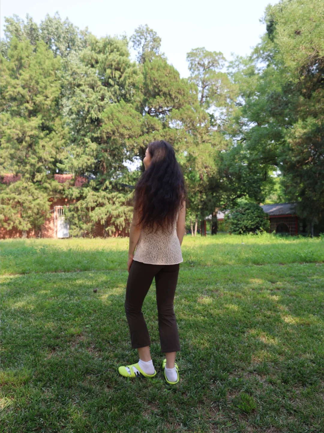 朋友说原来我是自然女🌳