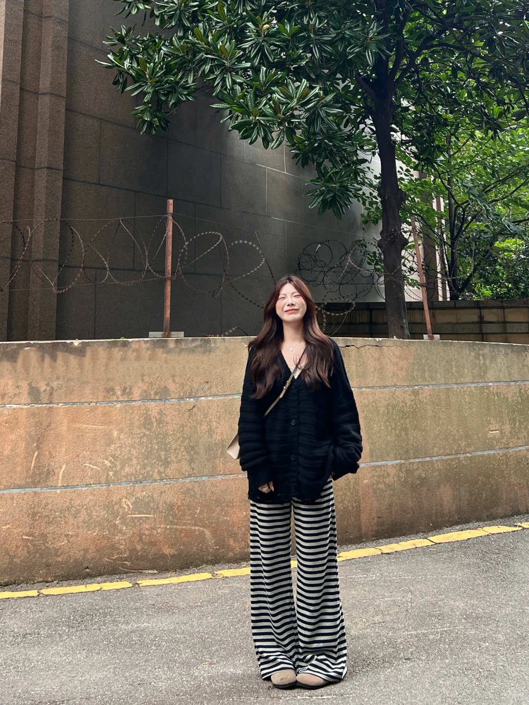 168 135斤｜秋天的第一件黑色毛衣～