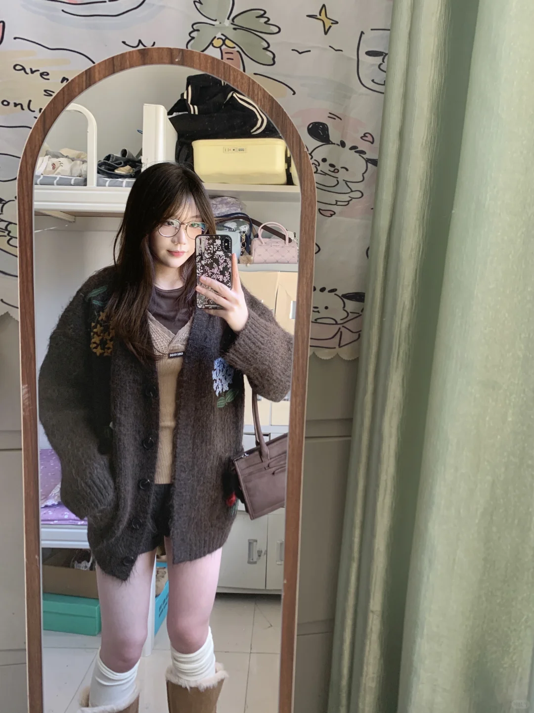 115斤微胖女大学生秋冬购物分享～