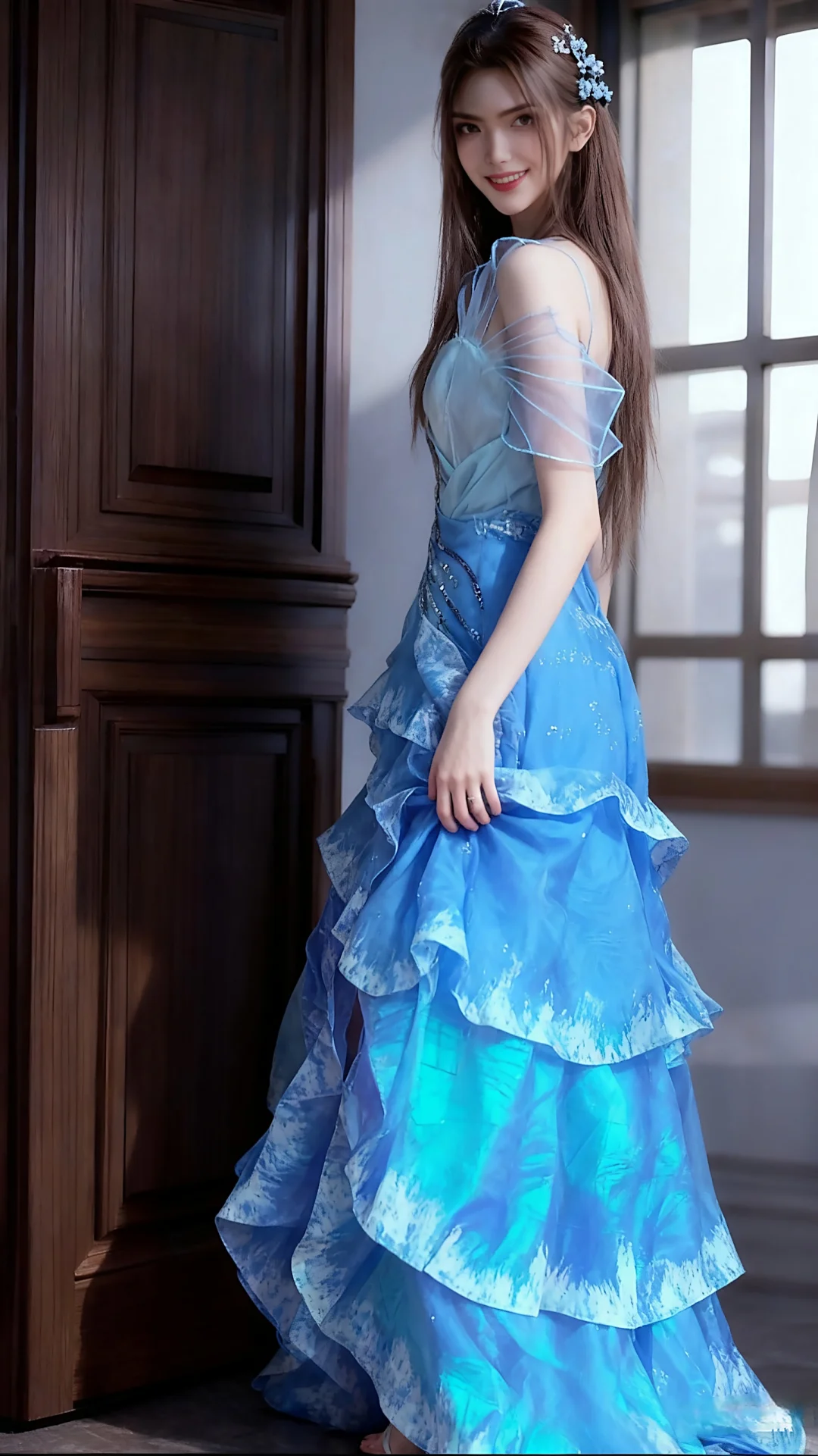 国漫女神穿上现代装方清雪