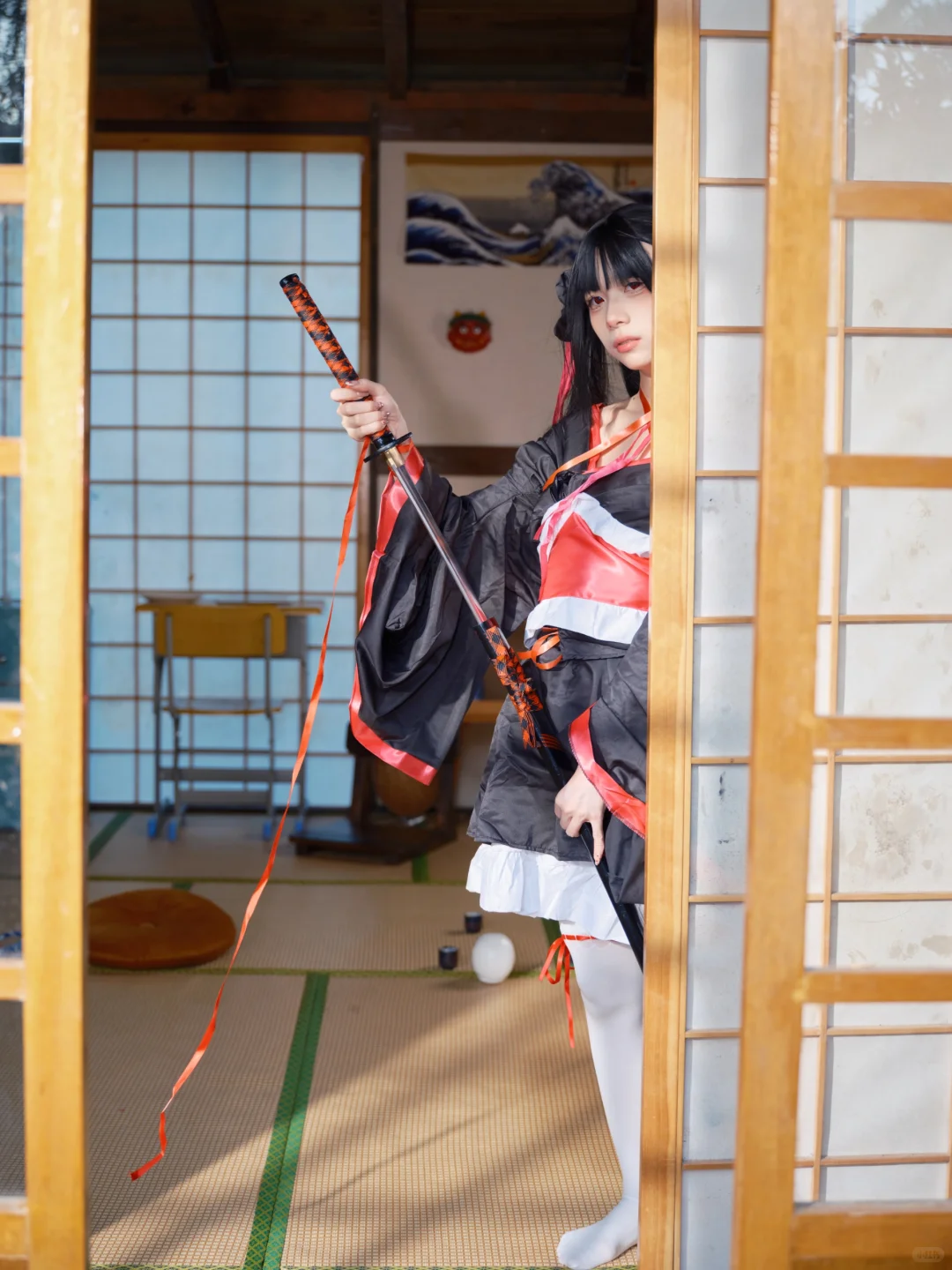 要进屋来比试比试吗